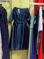 Lan Ting Bridal WN cocktail dress Navy 8-10